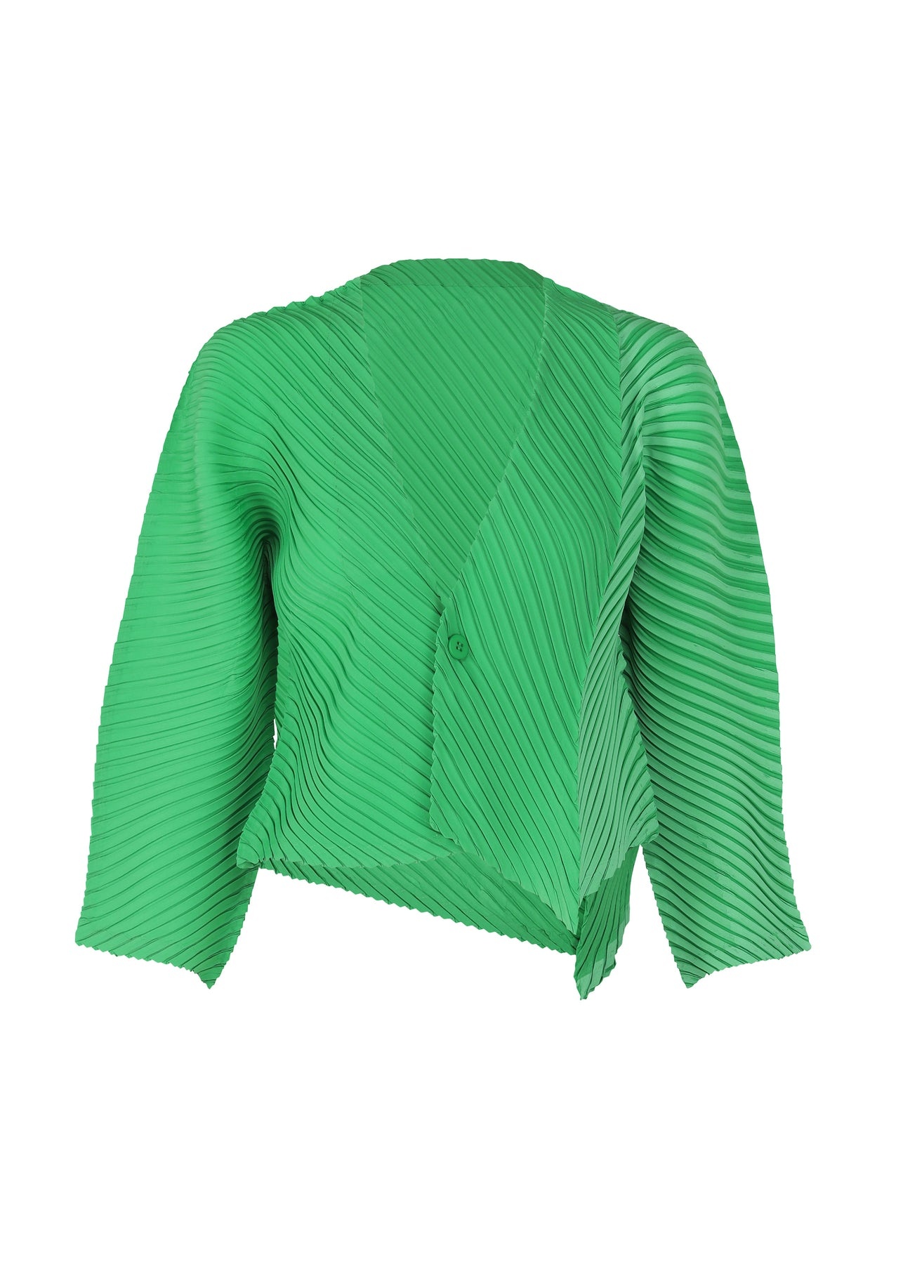 PLASTER PLEATS CARDIGAN - 1