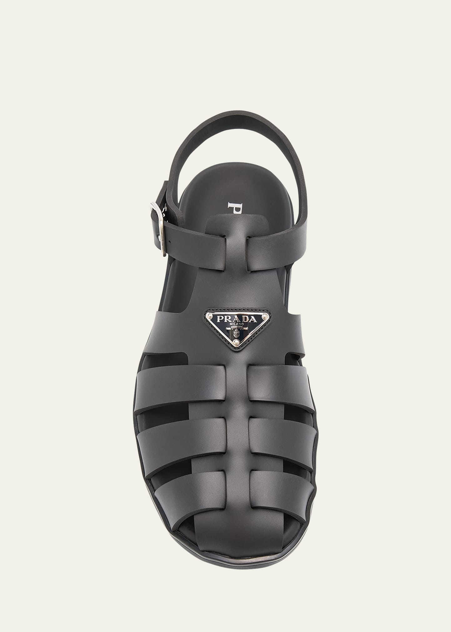 Men's Leather Fisherman Sandals - 6