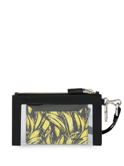 Prada banana print cardholder pocket outlook