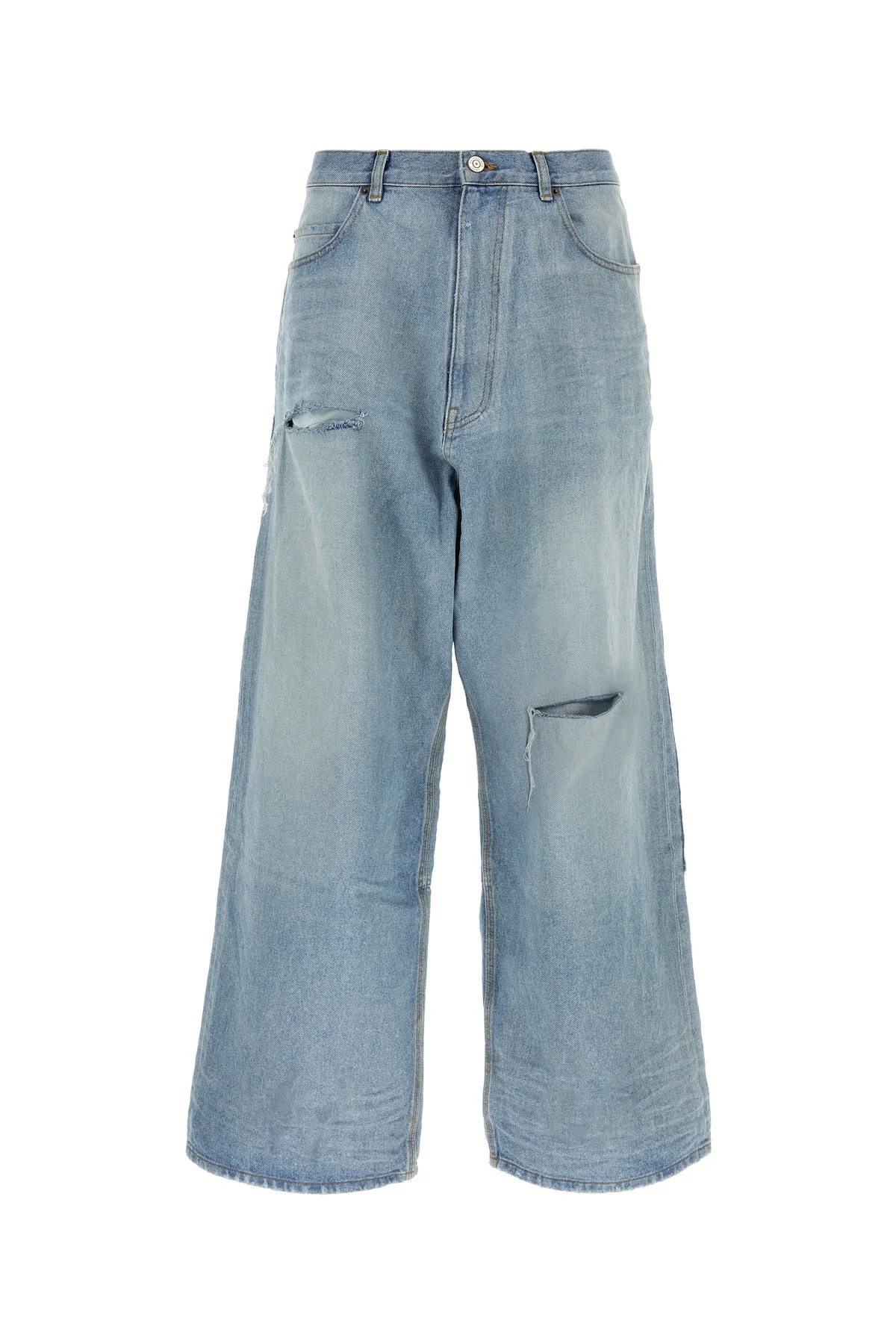 Denim wide-leg jeans - 1
