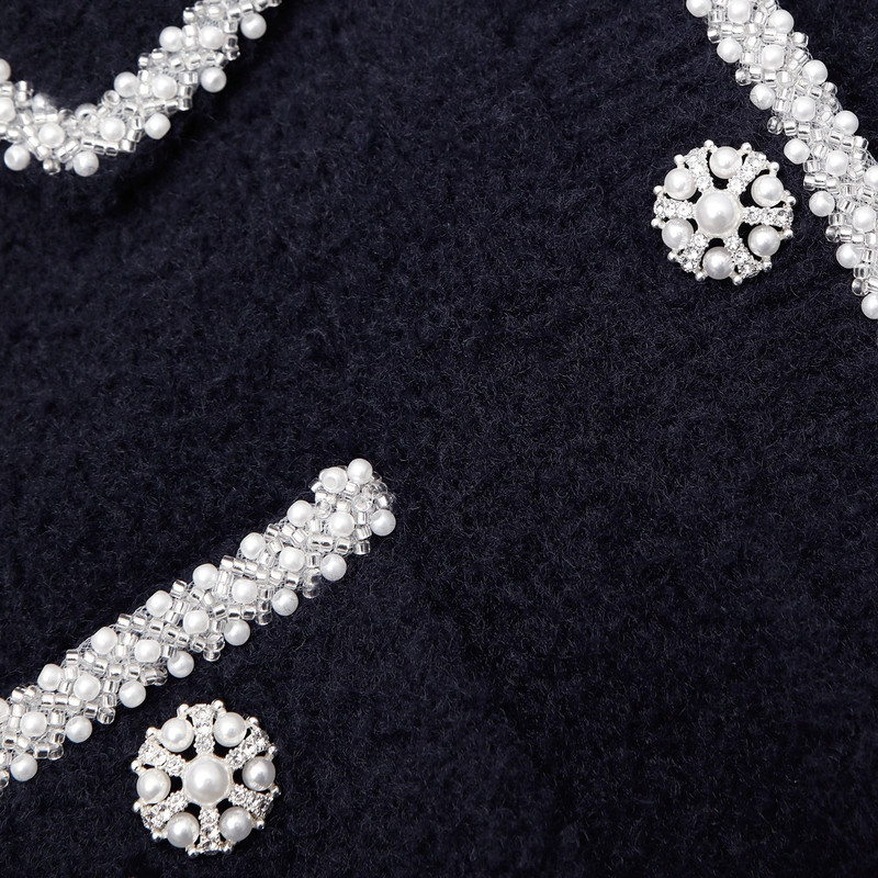 Navy Soft Knit Cardigan 6