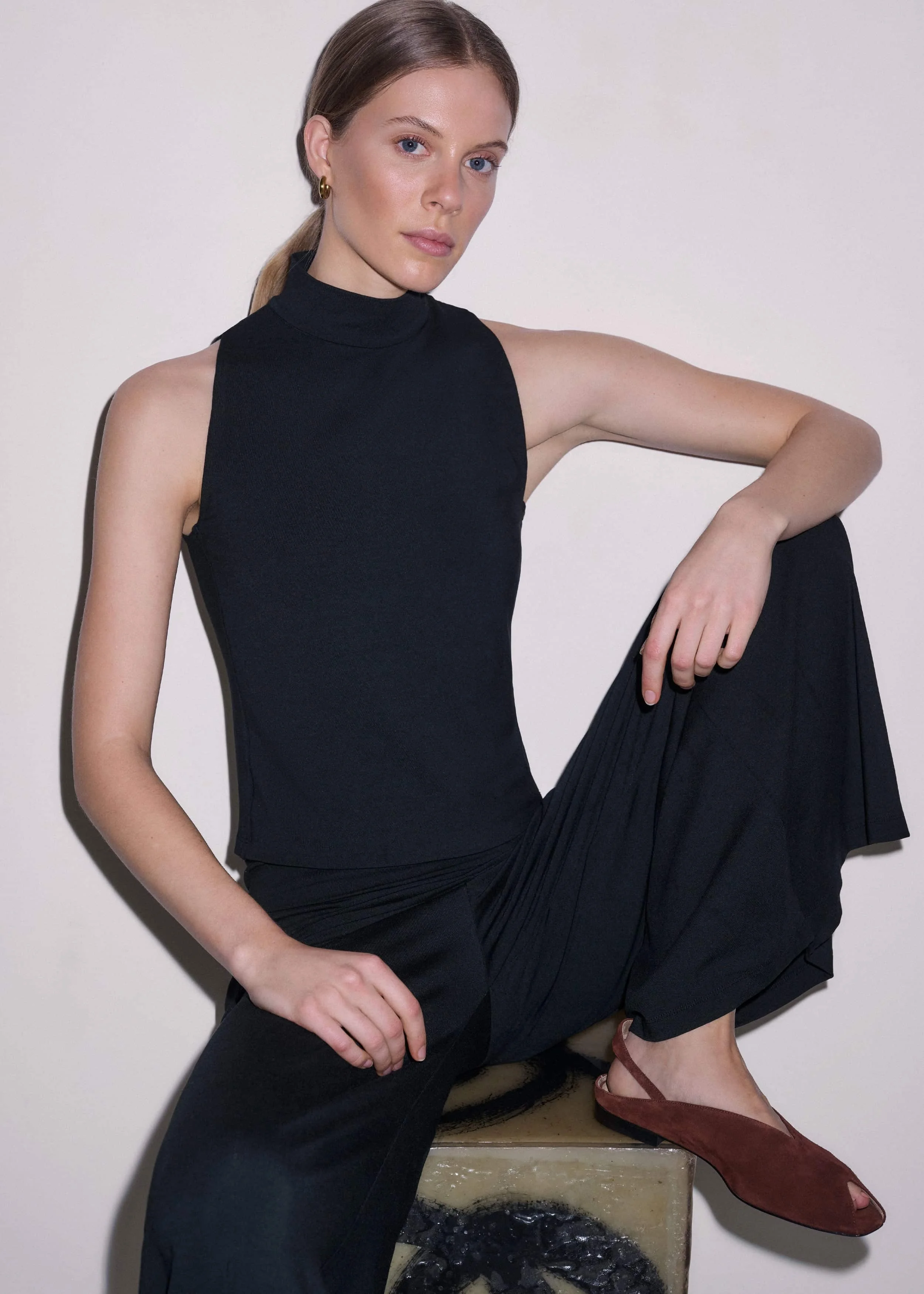 High Neck Top - 1