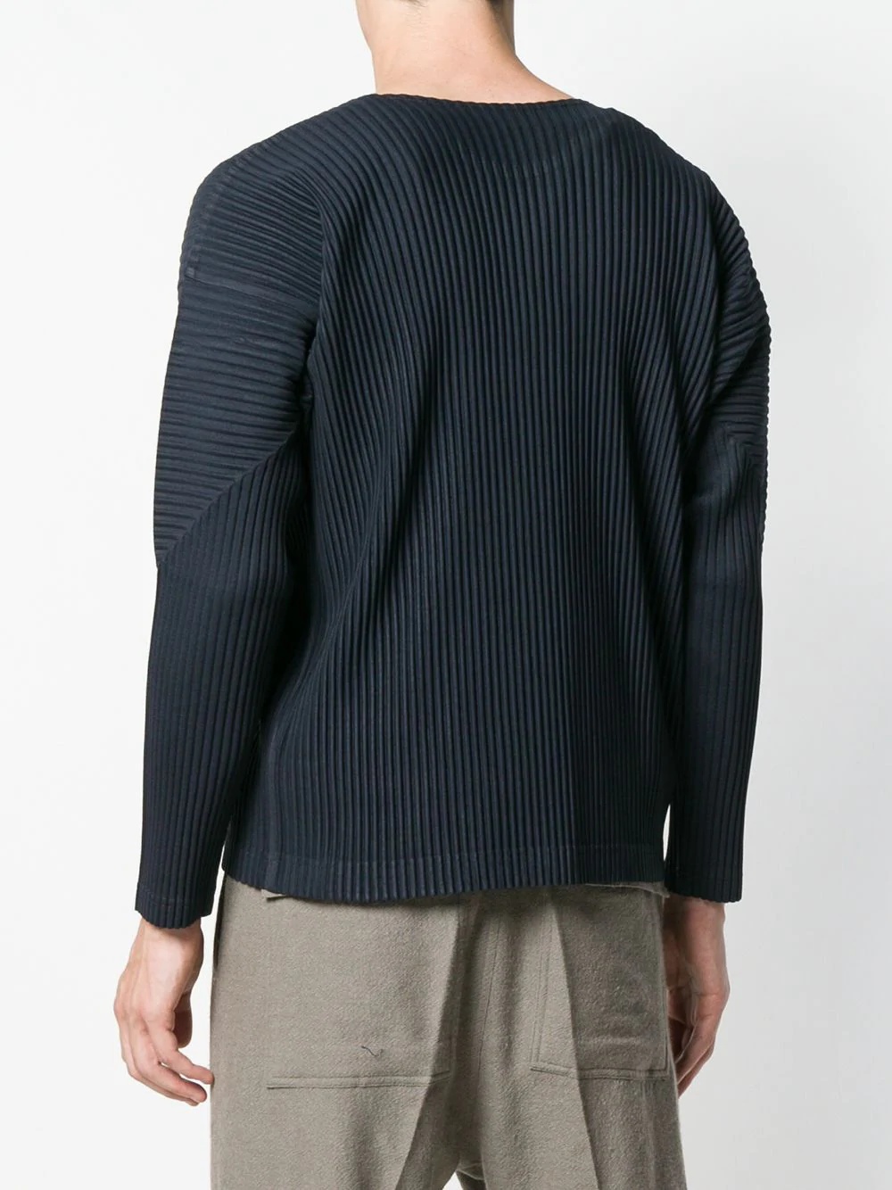 ribbed-style sweatshirt - 4