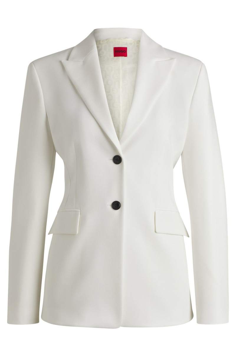 SLIM-FIT BLAZER WITH CONTRAST BUTTONS 1