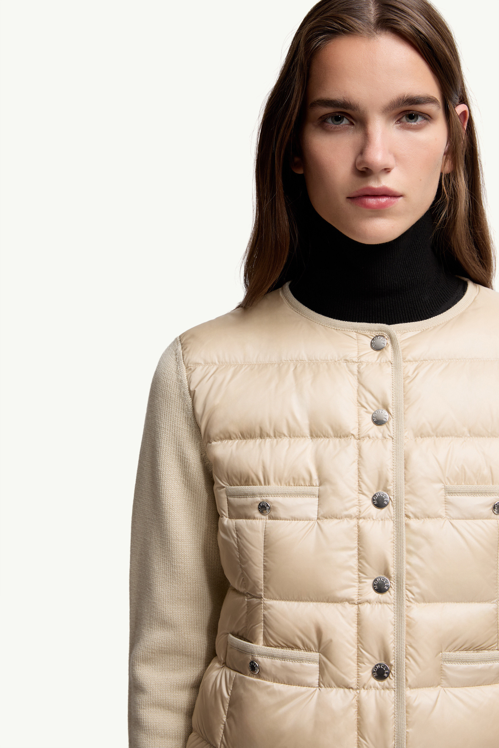 Padded Wool Cardigan - 6