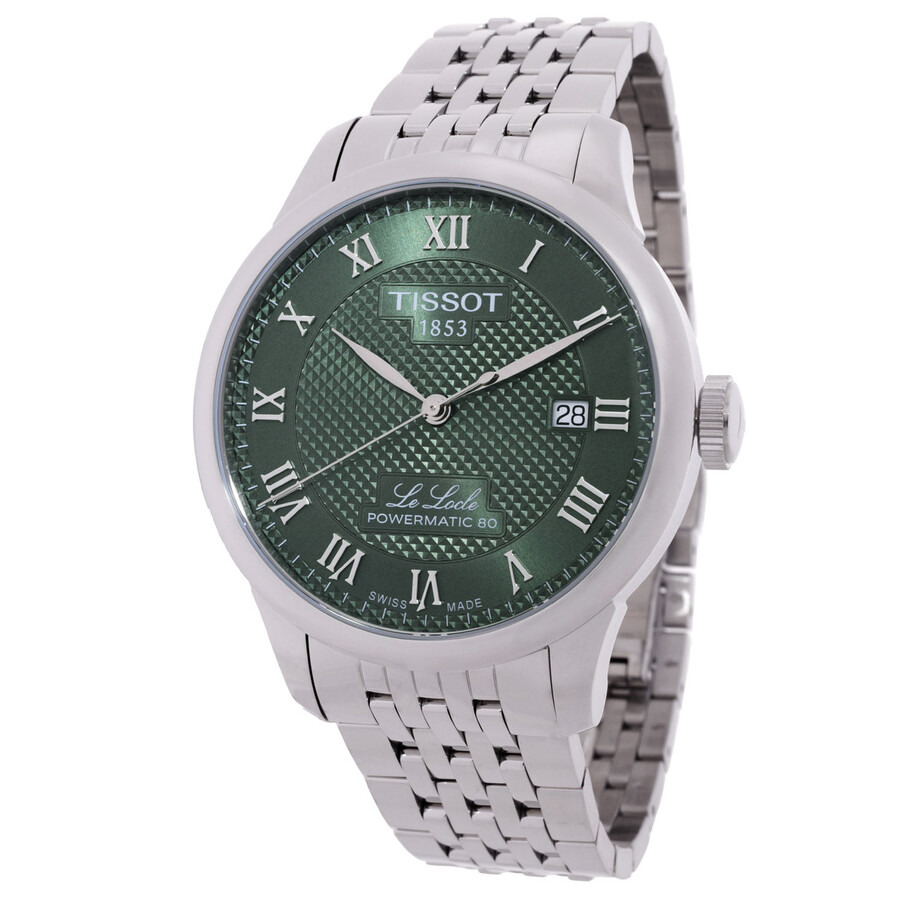 Tissot - Tissot Le Locle Automatic Green Dial Men's Watch T0064071109300 - 1