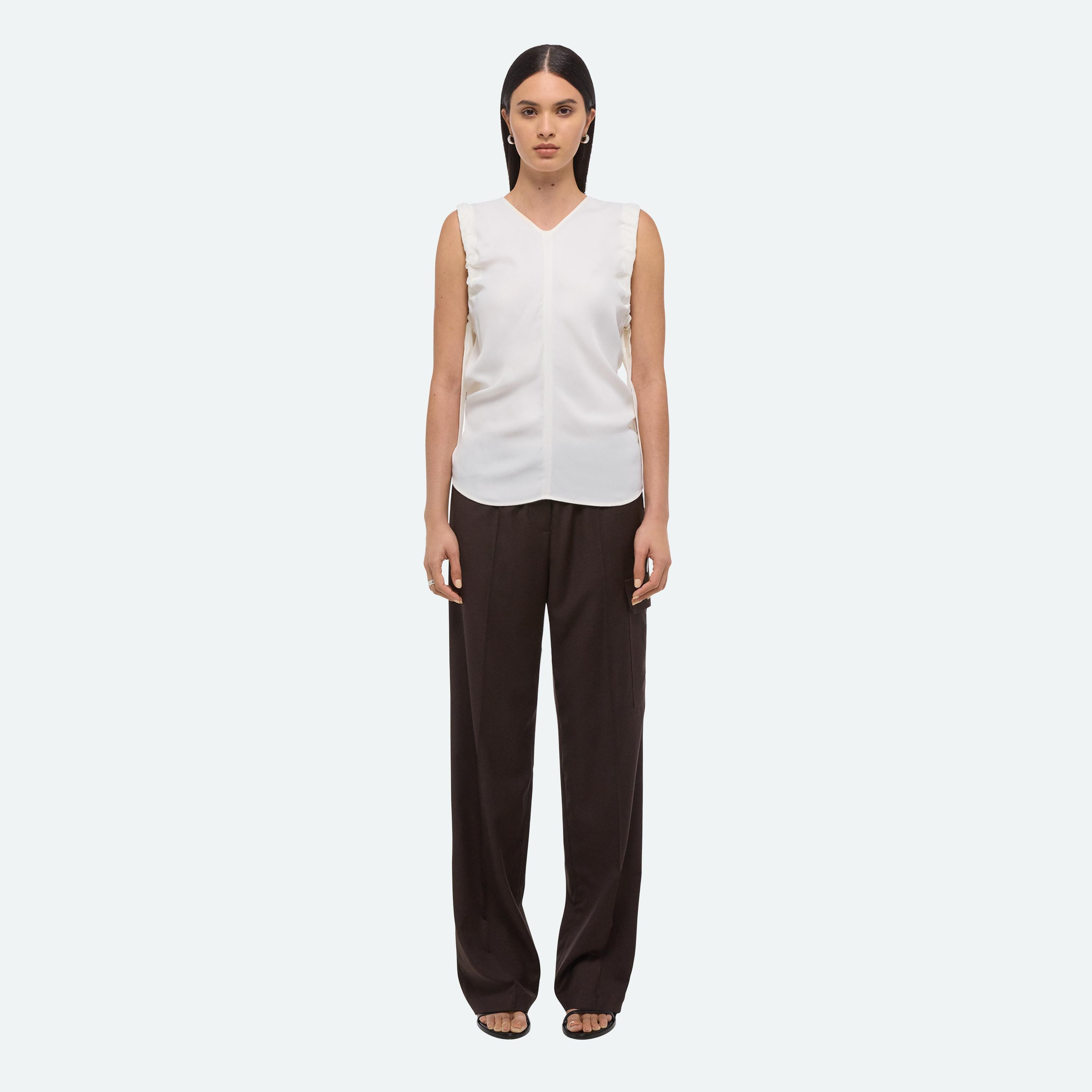 RUCHED ARMHOLE TOP - 3