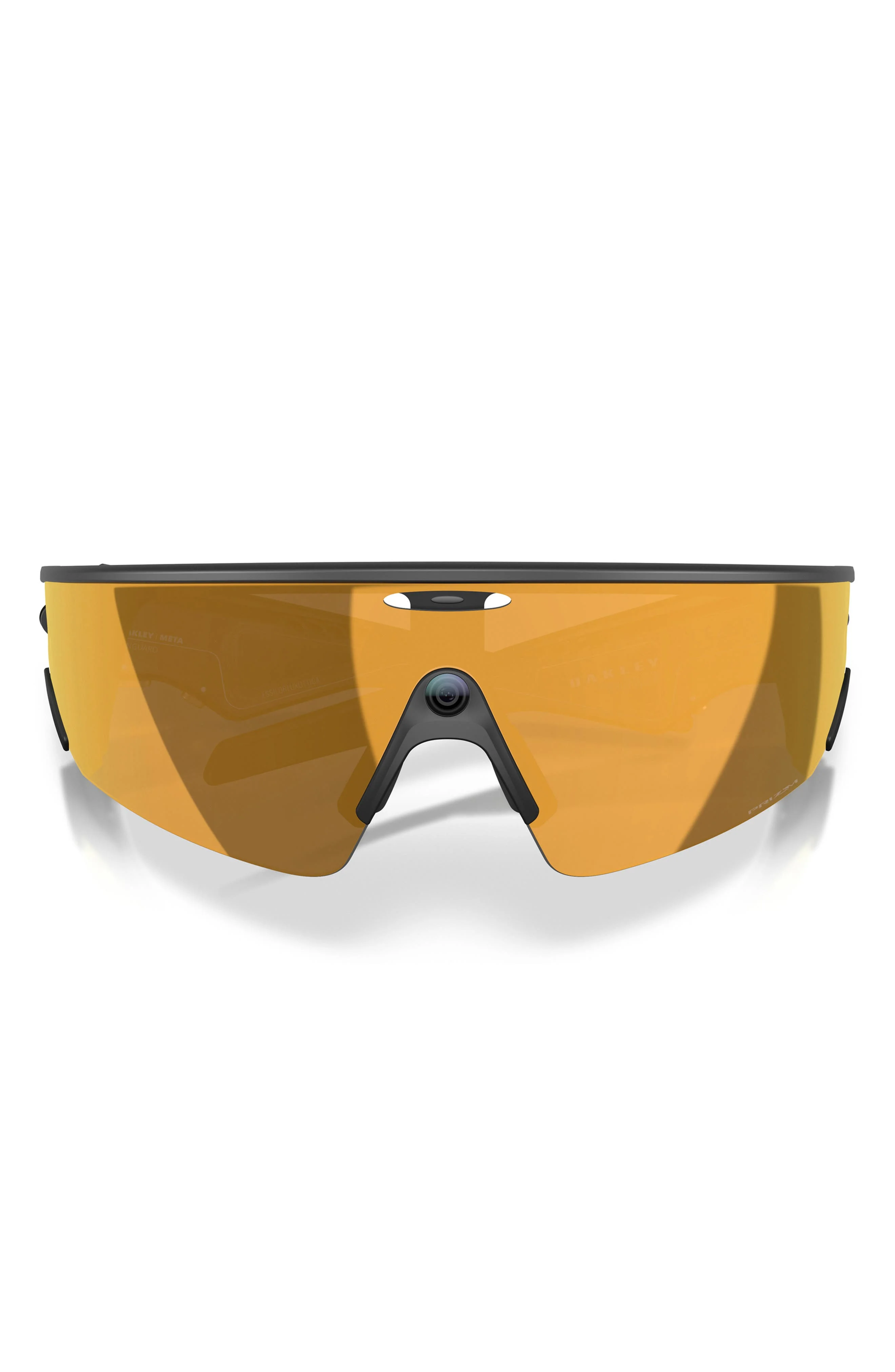 Oakley Vanguard 152mm Shield Sunglasses in Black /Prizm 24K at Nordstrom - 1