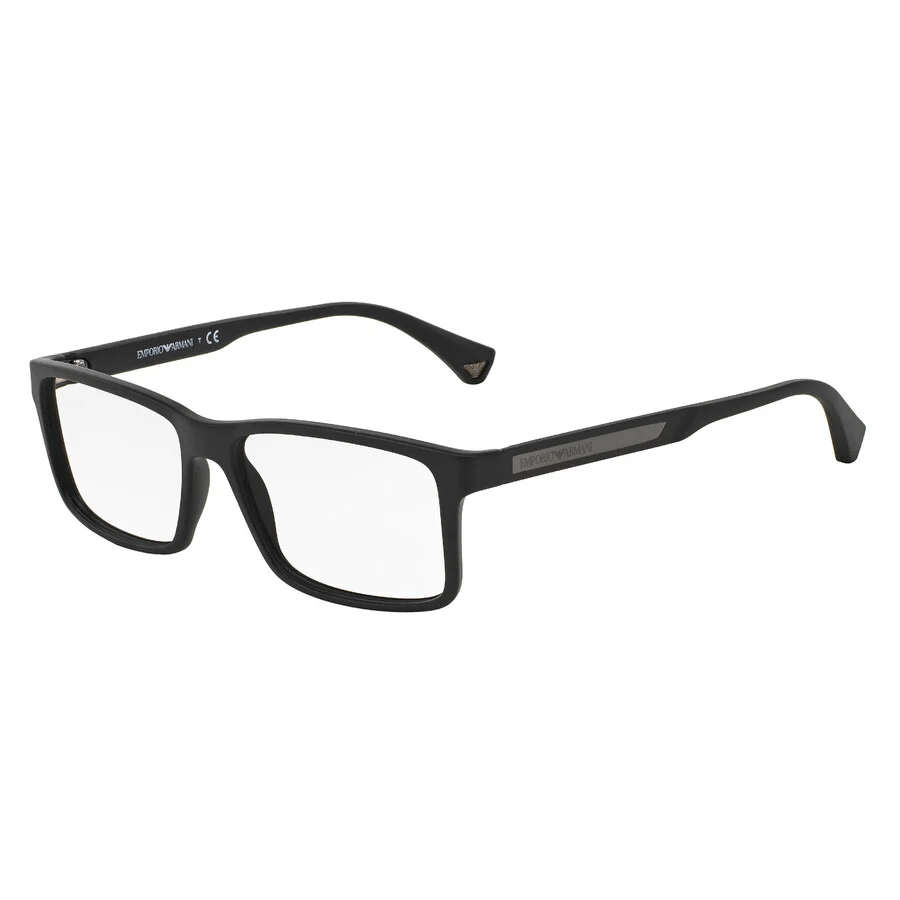 Emporio Armani Demo Rectangular Men's Eyeglasses EA3038 5063 54 - 1