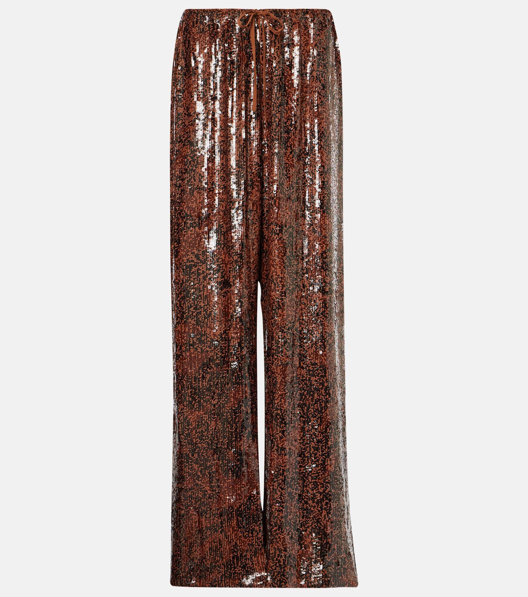 Puvis sequined wide-leg pants - 1