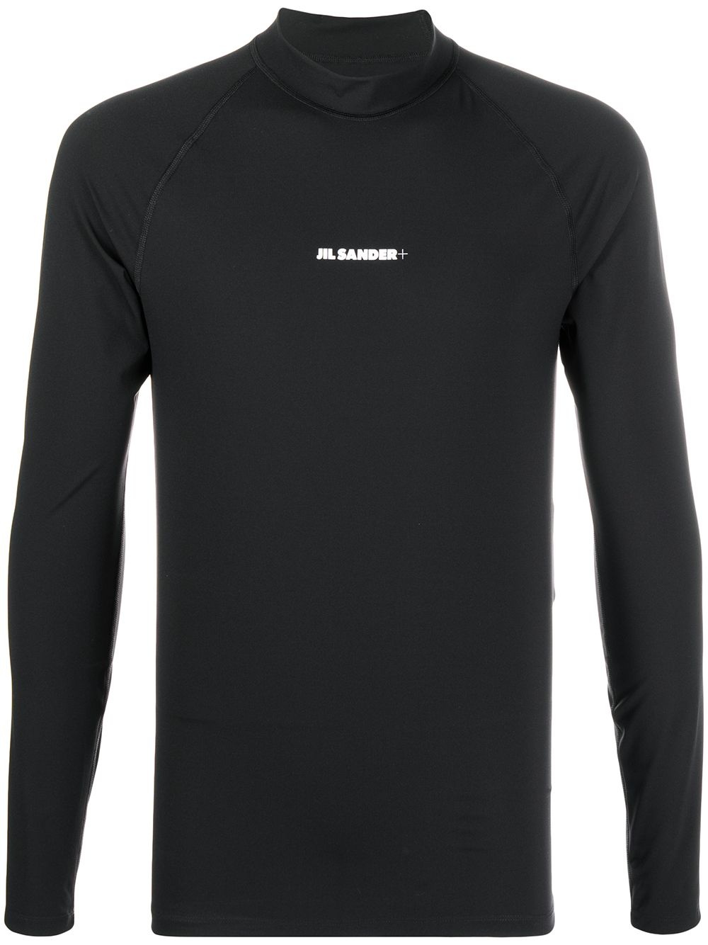 long-sleeved logo T-shirt - 1