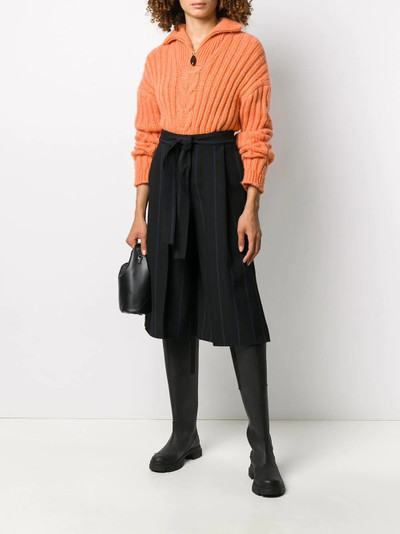 See by Chloé belted cropped trousers outlook