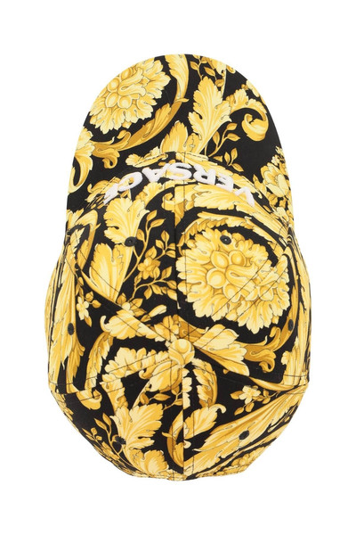 VERSACE BAROCCO PRINT BASEBALL CAP outlook