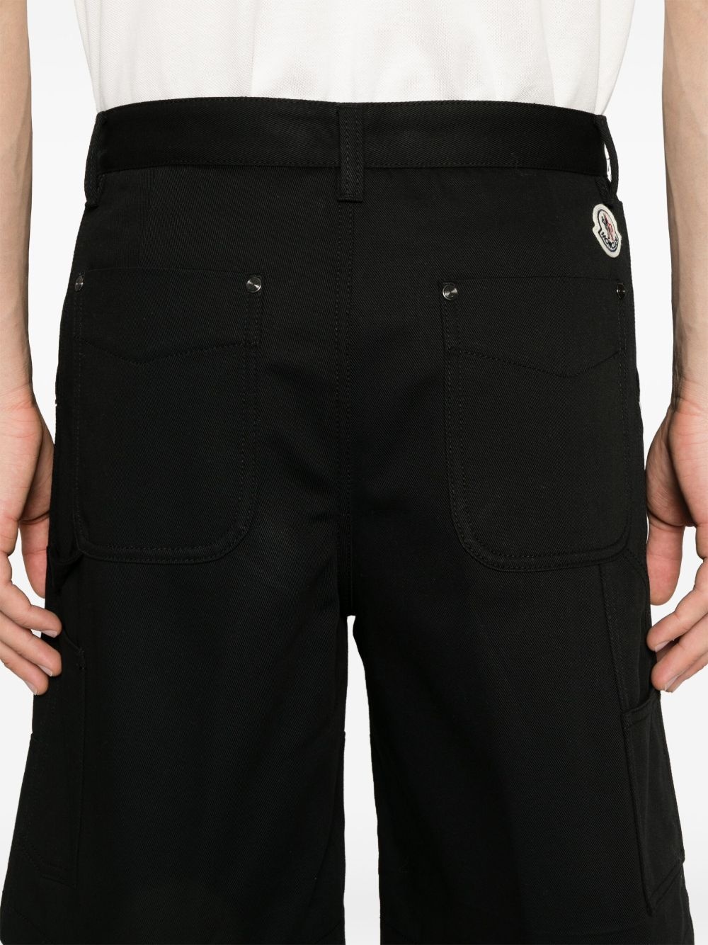 cotton cargo shorts - 5
