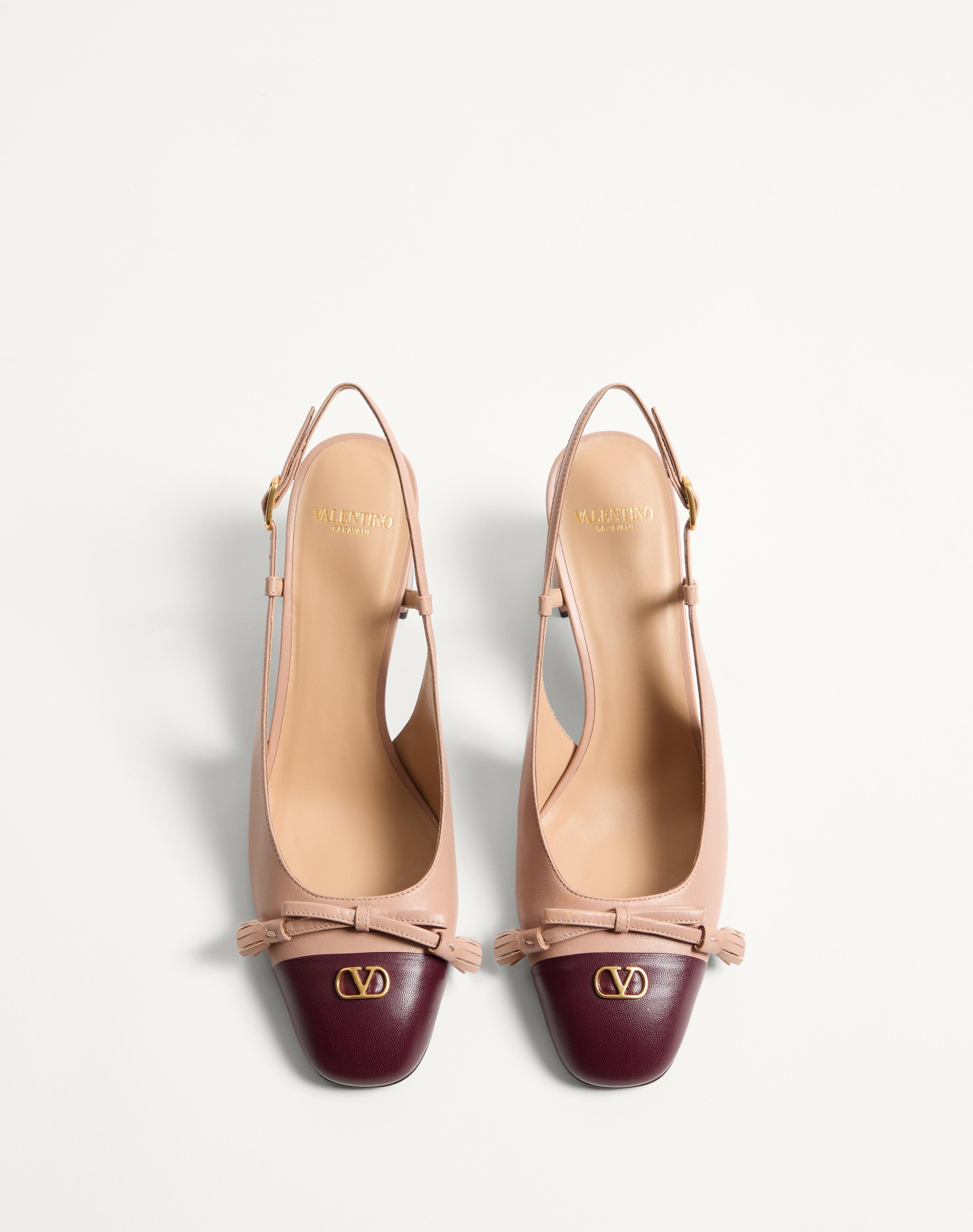 VALET DU ROI KIDSKIN SLINGBACK PUMPS 60MM - 4