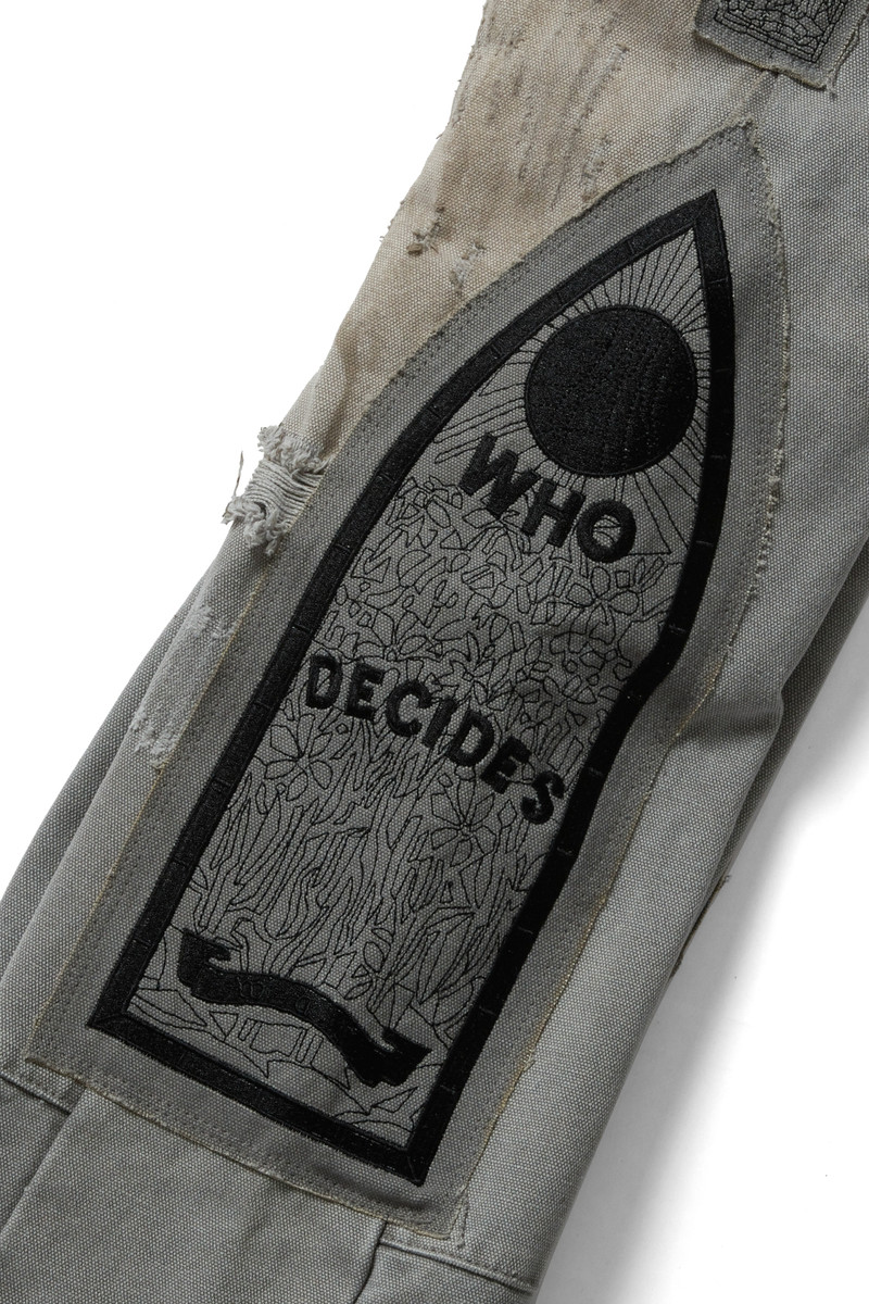 WHO DECIDES WAR PATCHED ARCH  PANT outlook