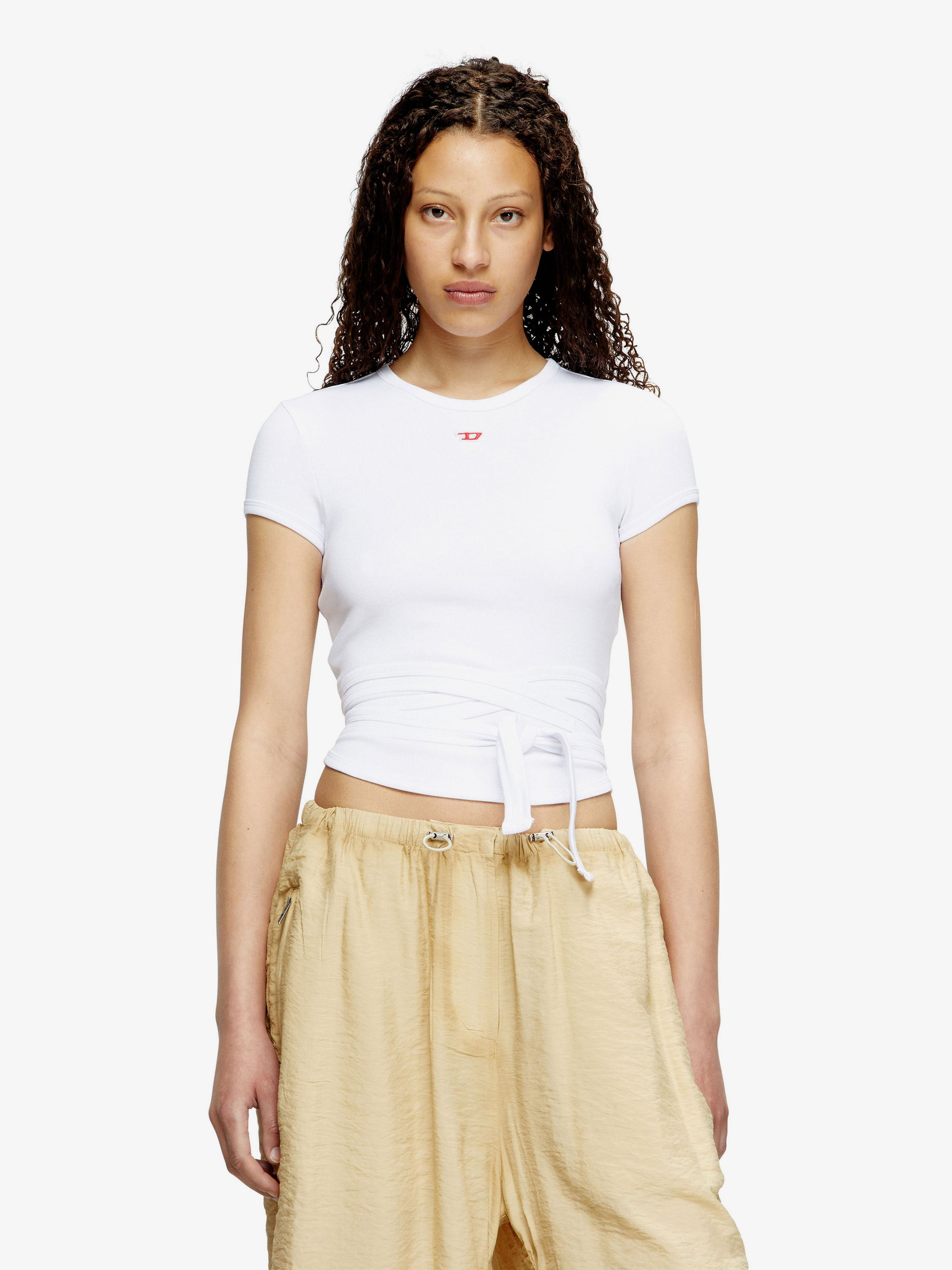 T-Bunny -Tail Stretch Cotton Top - 3
