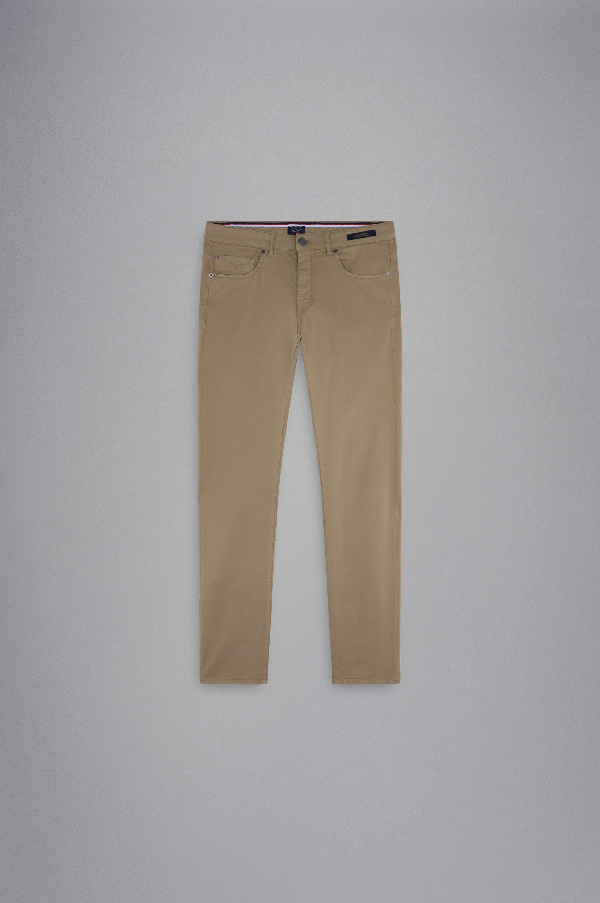 STRETCH COTTON 5-POCKETS TROUSERS - 1