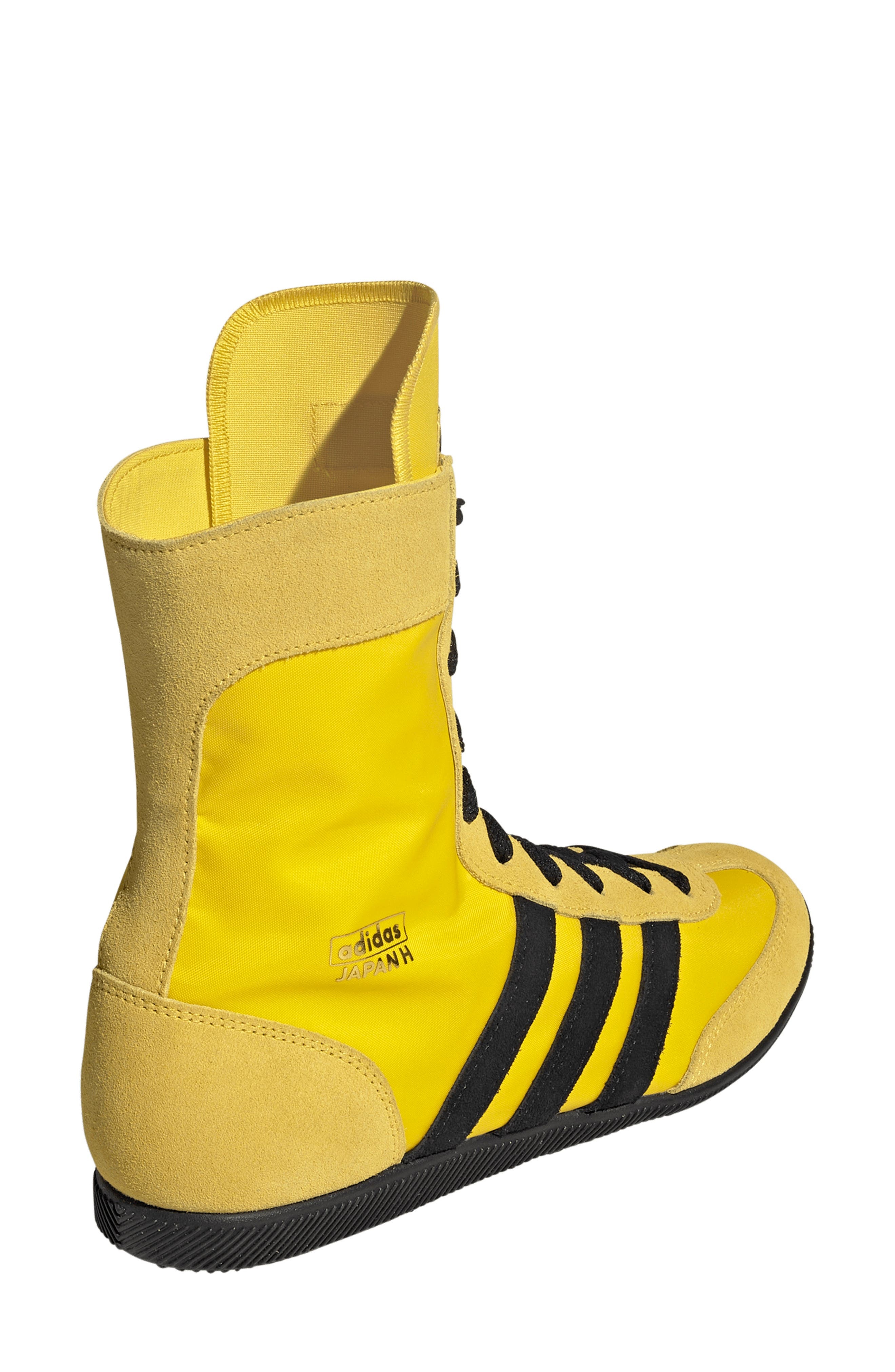 adidas Japan High Top Sneaker in Yellow/Black/Gold Metallic at Nordstrom - 2