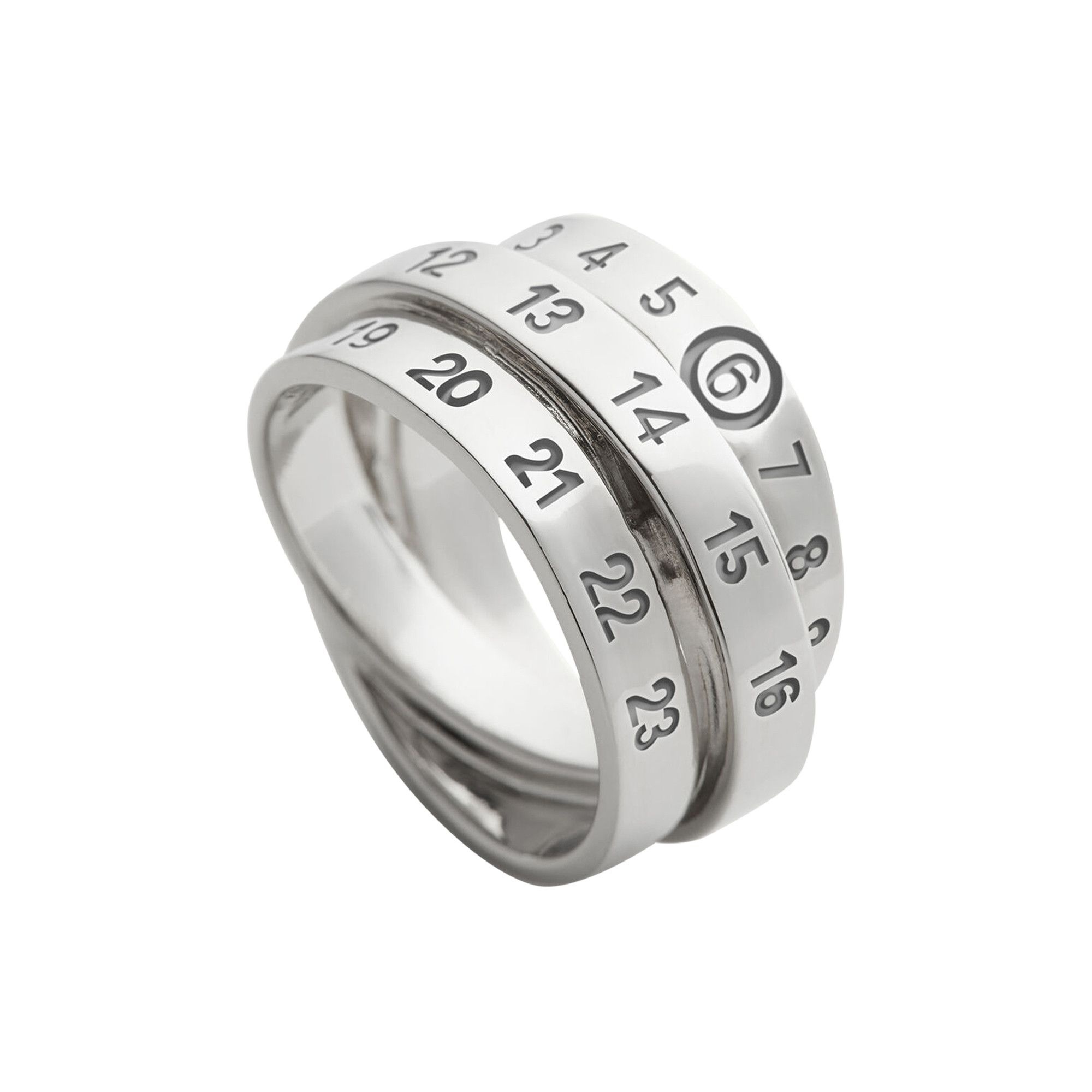 MM6 Maison Margiela MM6 Maison Margiela Metal Tripple Logo
