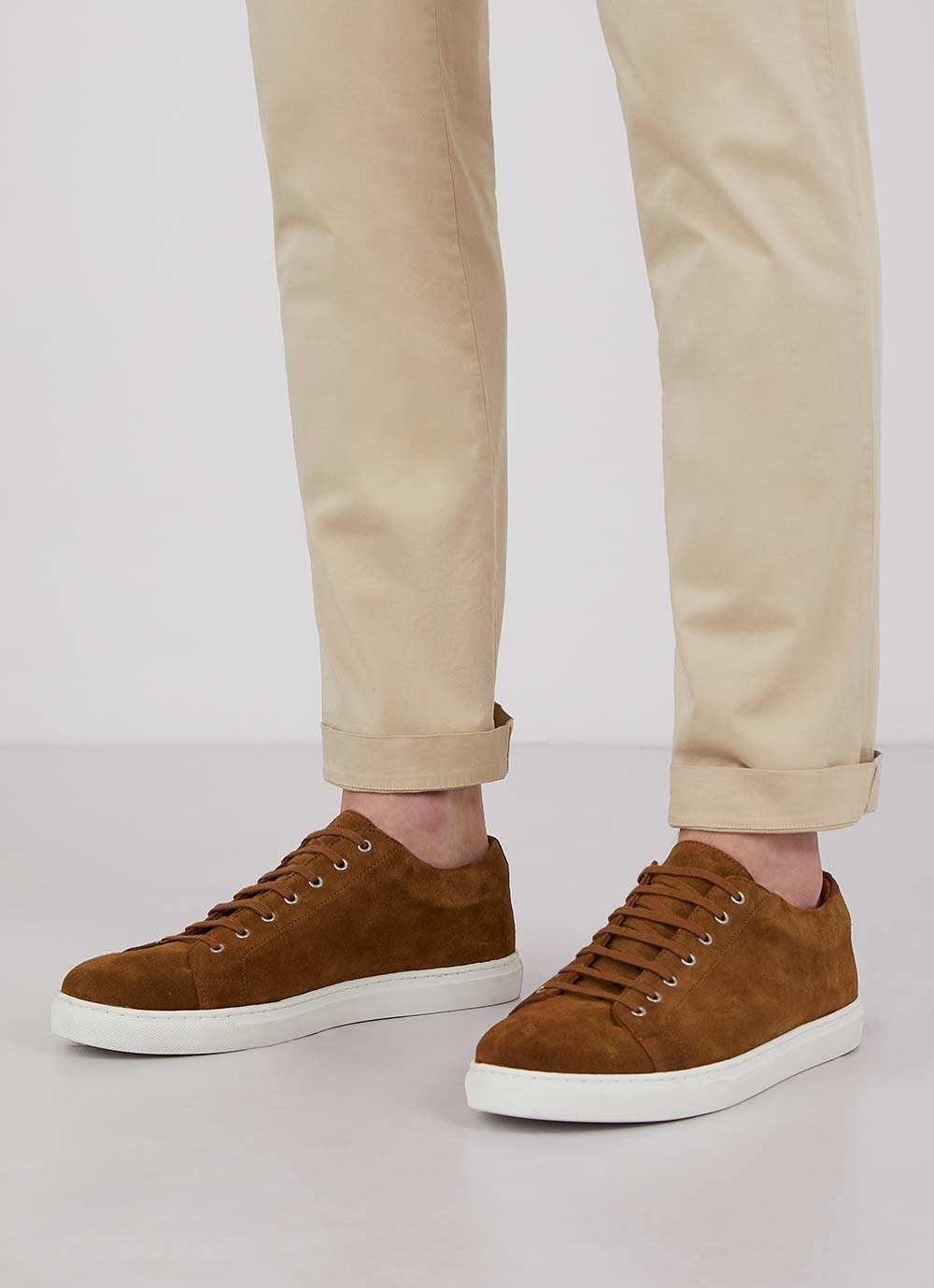Suede Tennis Shoe - 5