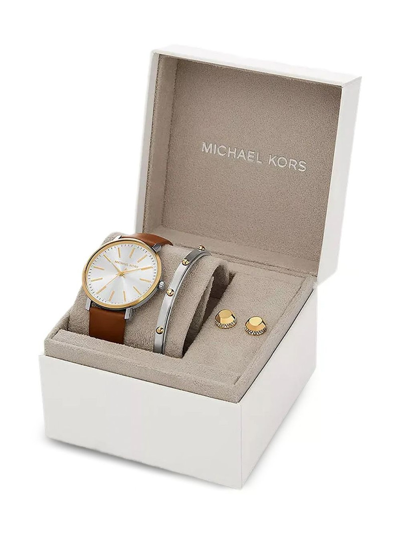 Pyper gold-tone 38mm watch set 7