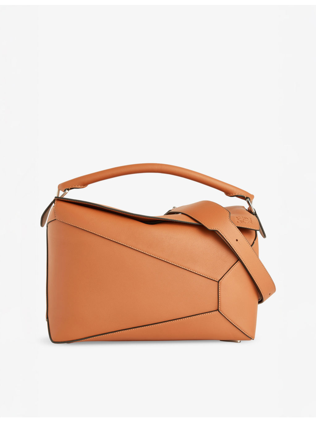 Puzzle Edge large leather cross-body bag - 1
