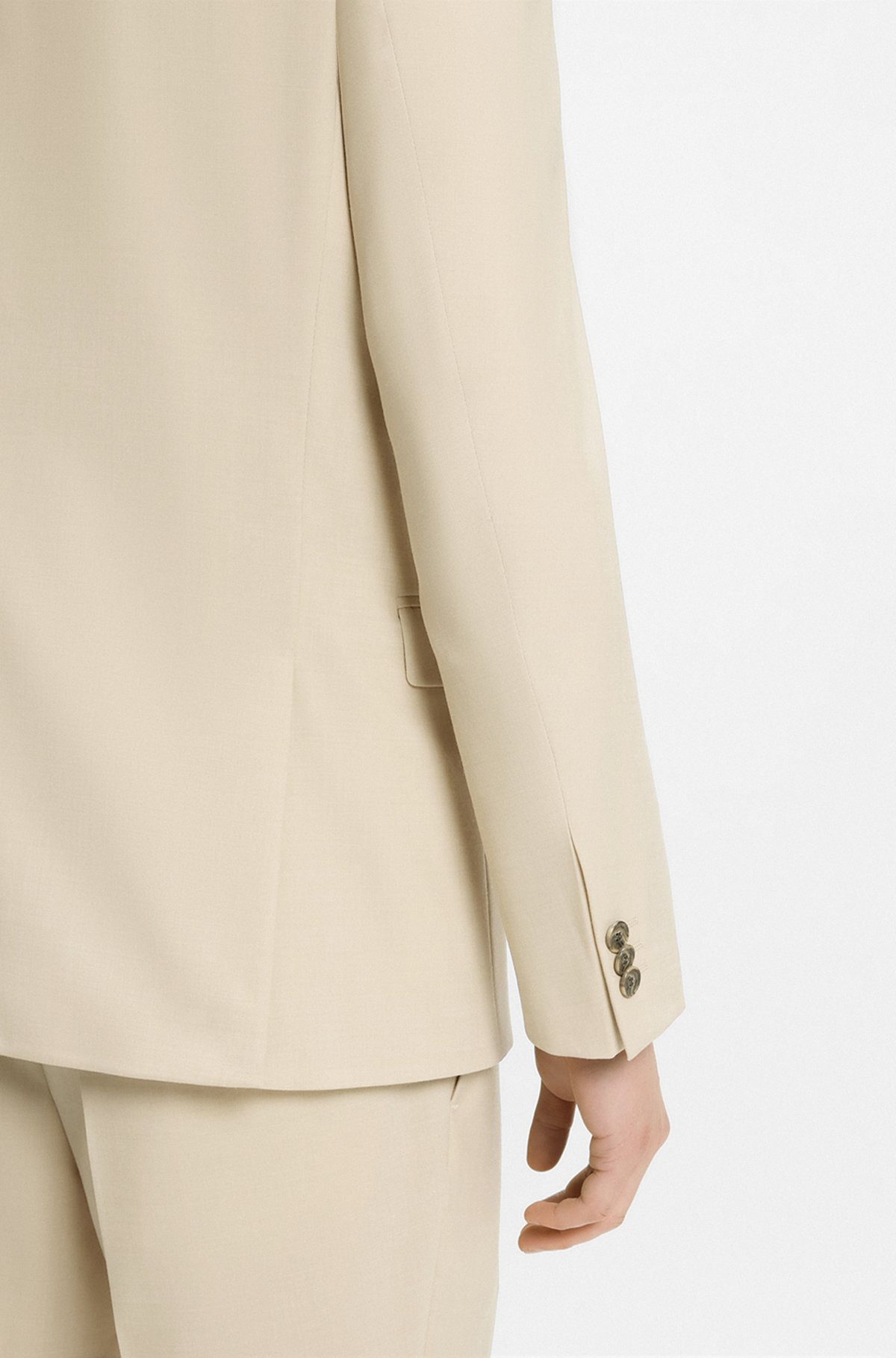 EXTRA-SLIM-FIT BLAZER IN MOHAIR-LOOK DOBBY - 6