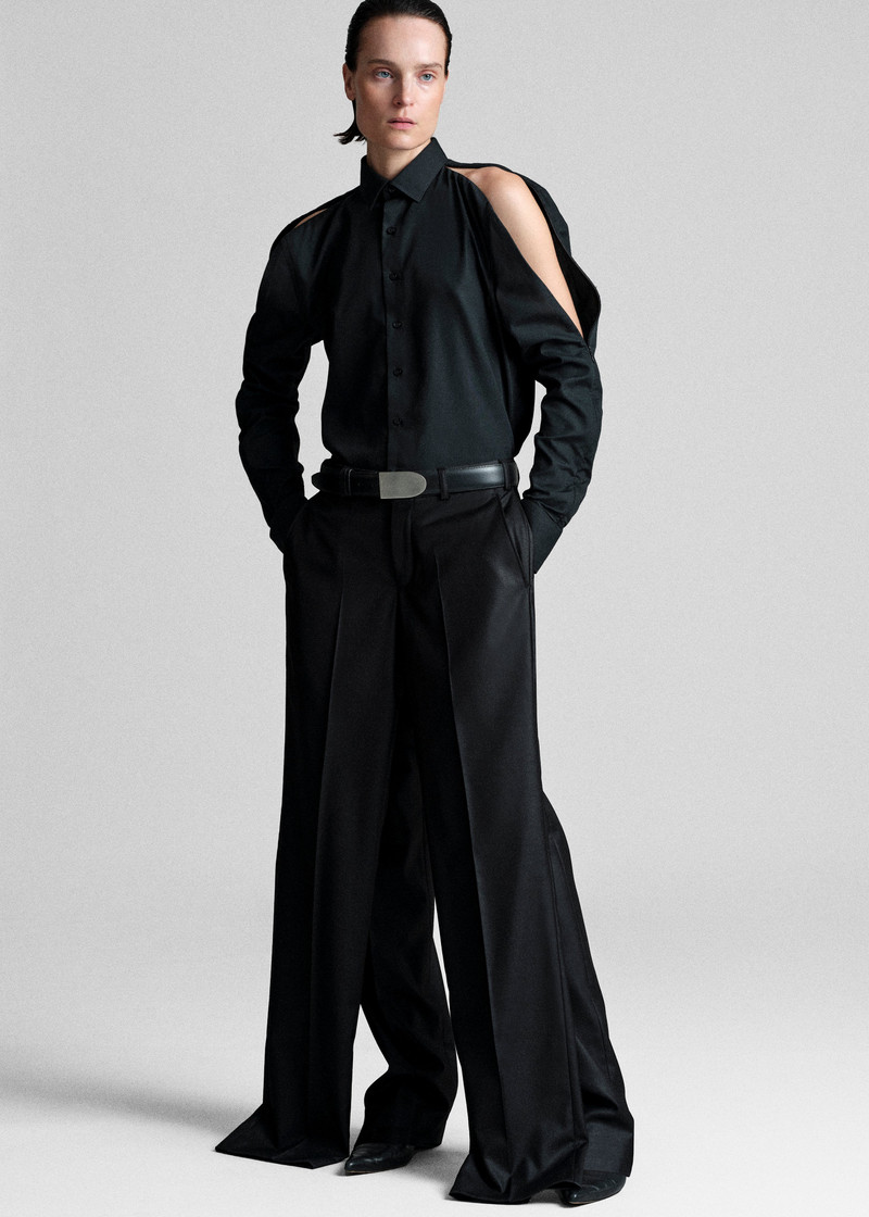 Bettter Double Leg Trousers - Black 1