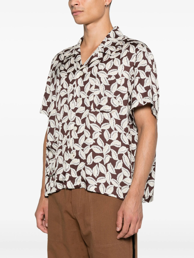 BODE Bode Leaf-print Shirt outlook