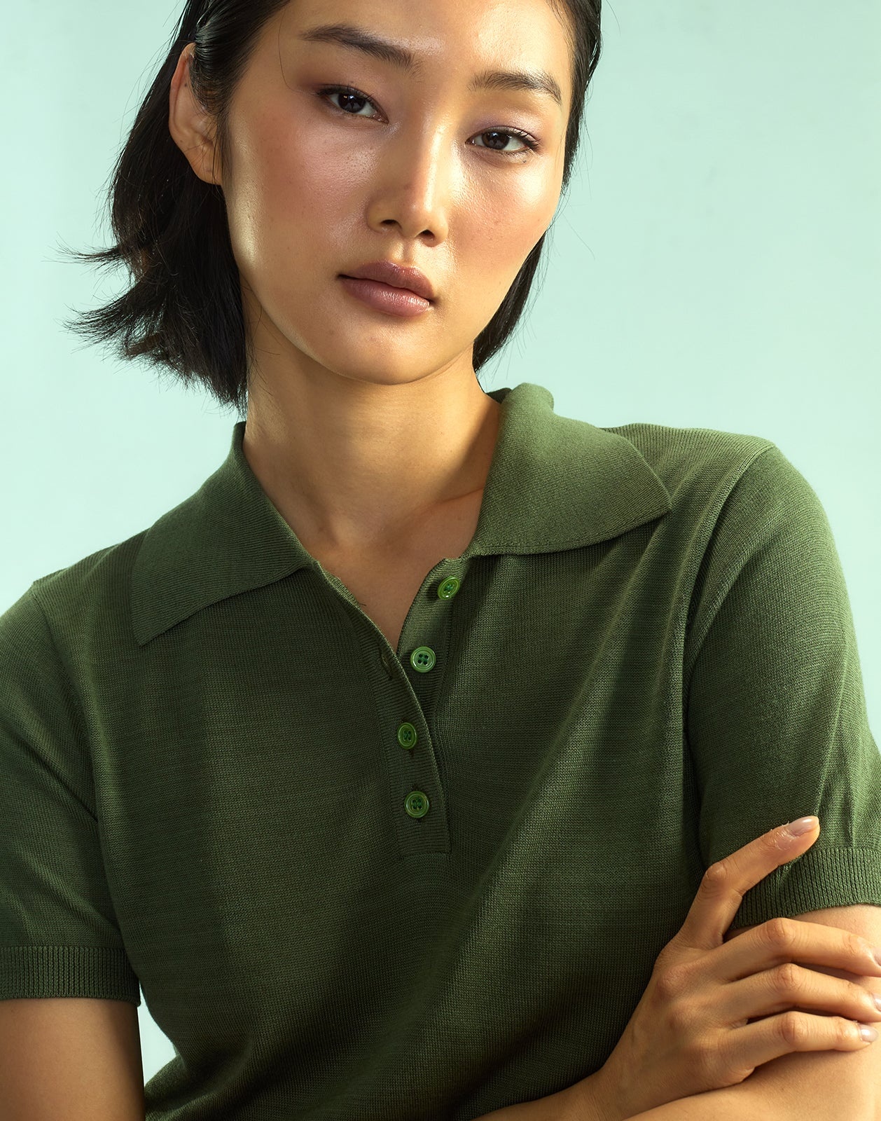 Aspen Knit Polo - 5