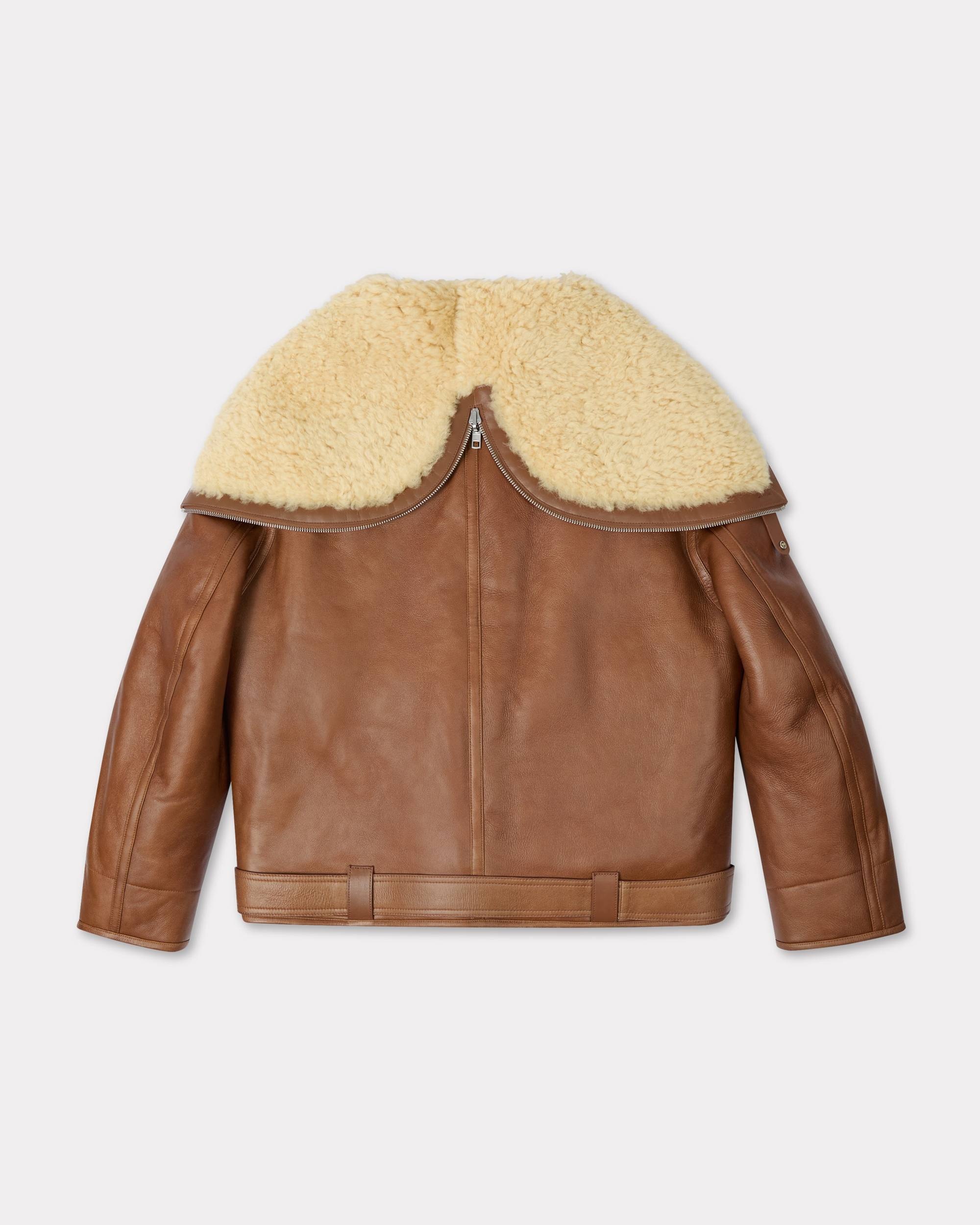 Reversible shearling blouson in lambskin leather - 2