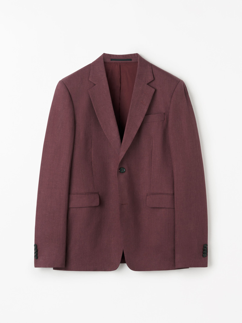 Justin Slim-Fit Classic Linen Jacket 1
