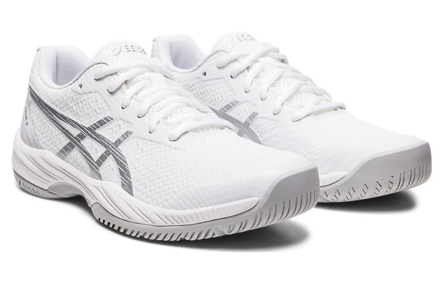 (WMNS) Asics Gel Game 9 'White Pure Silver' 1042A211-100 - 3