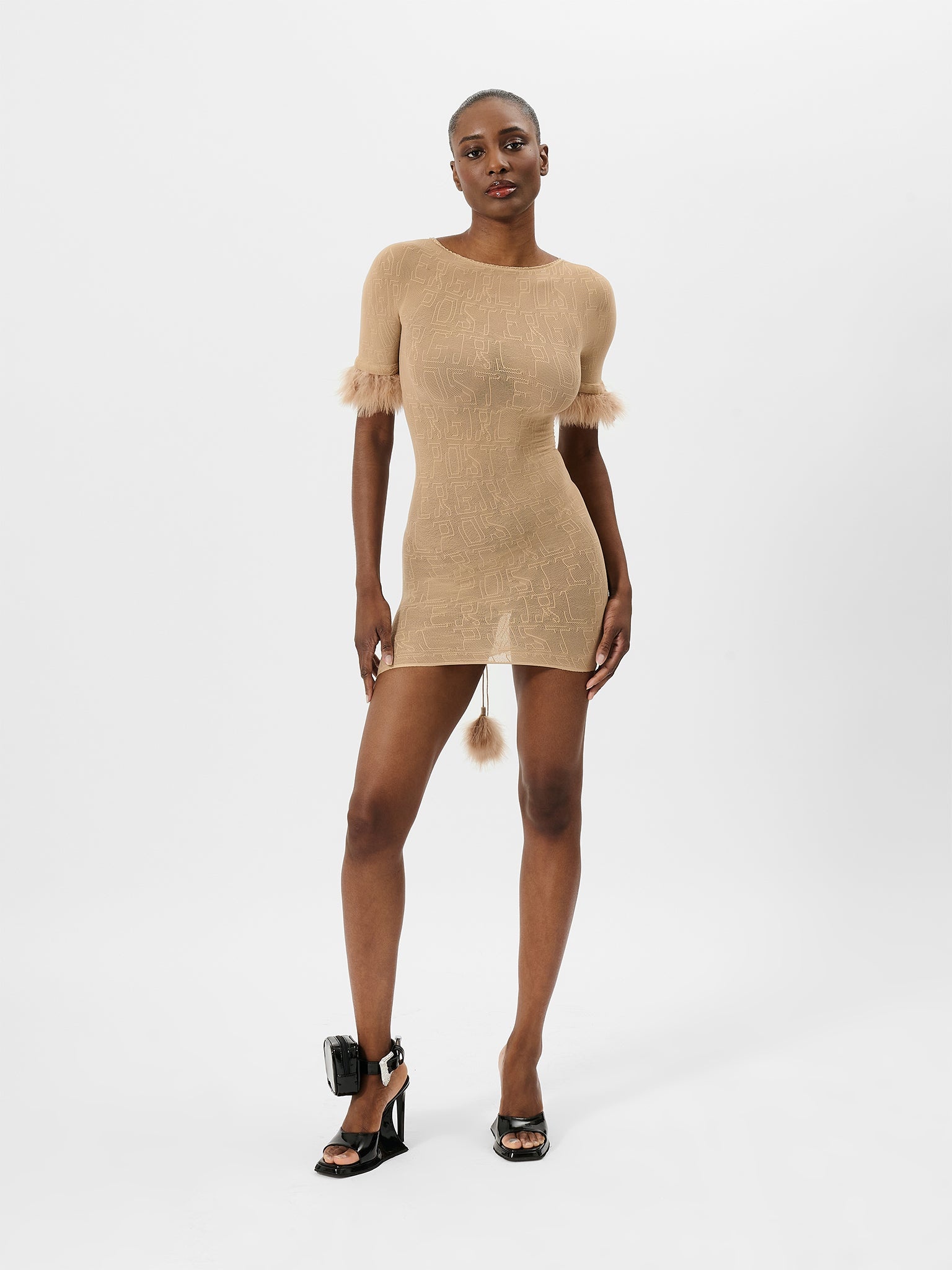 VANDERPOOL DRESS BEIGE - 7