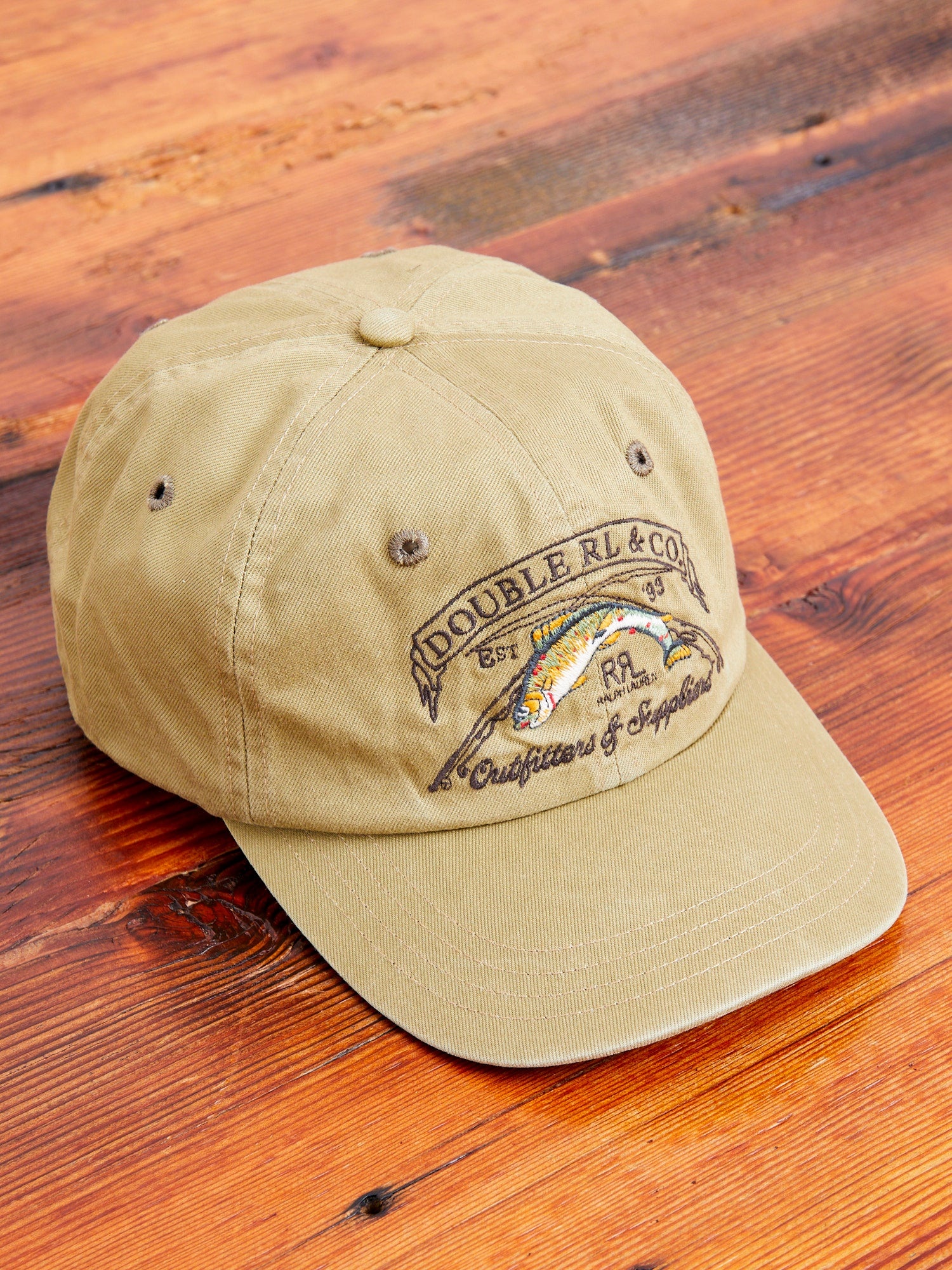 【美品】RRL キャップ　ベージュ RRL baseball cap beige 【公式通販】