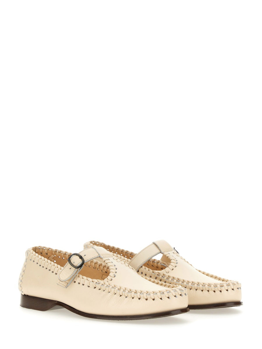 Hereu Women Moccasin T-Bar "Alcover" - 2