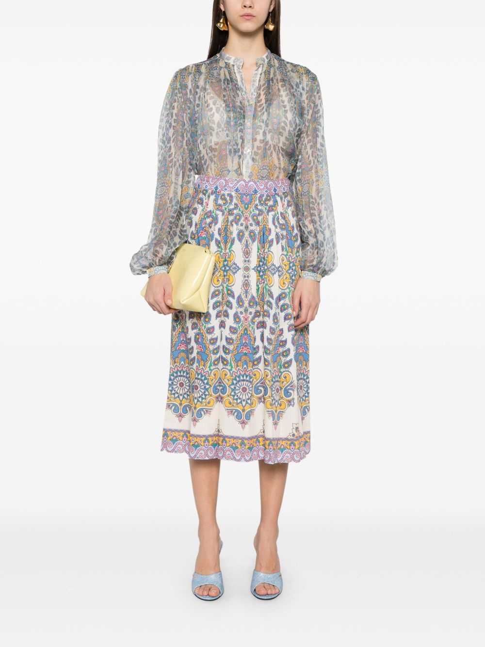paisley blouse - 2