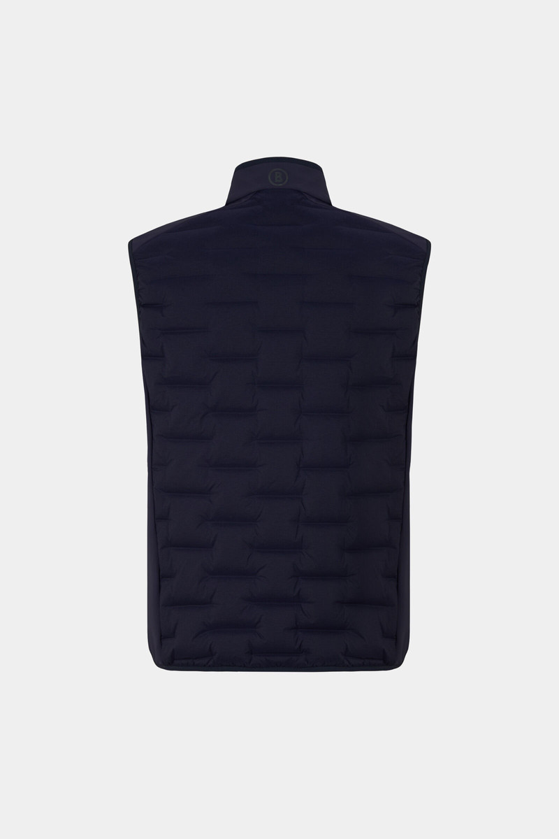 Daro Softshell down vest in Dark blue 8