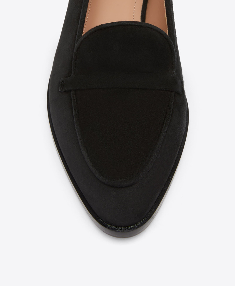 Barry Black Suede Loafers 4
