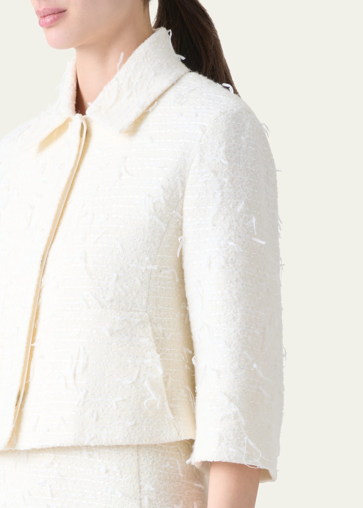 Winslow Boucle Sequined Short Jacket - 5