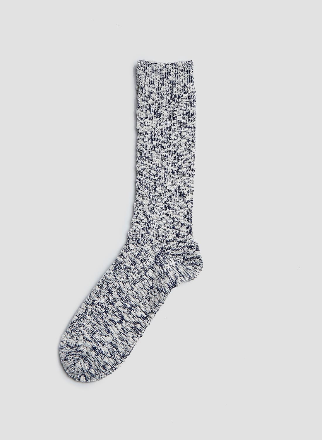 Anonymous Ism Lightweight Slub Crew Sock in Navy - 2