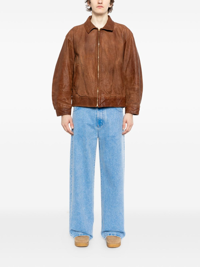 visvim Strato leather jacket outlook