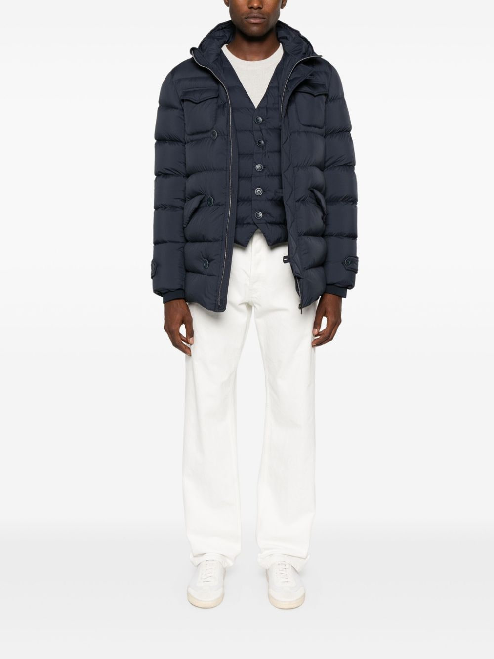 L'Eskimo Nylon Down Jacket - 3