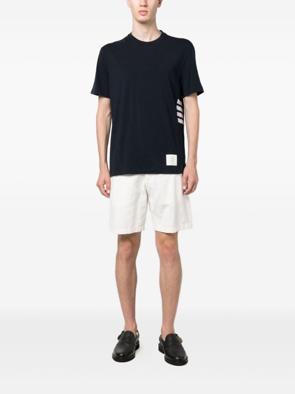4-Bar logo-patch T-shirt - 2