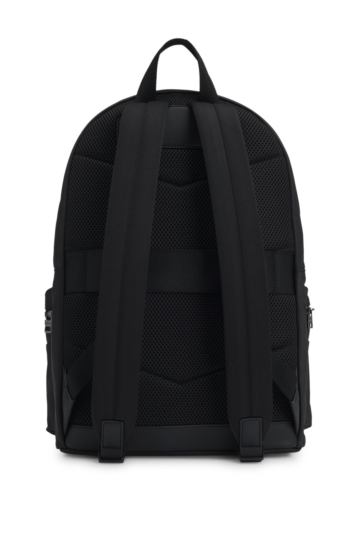 TWILL BACKPACK WITH STACKED-LOGO TRIM - 2