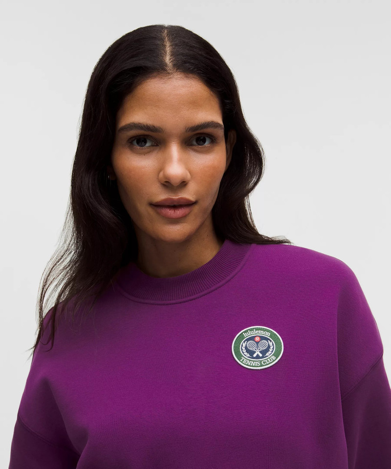 Women's Big Cozy Ultra-Oversized Pullover *Tennis Club 4