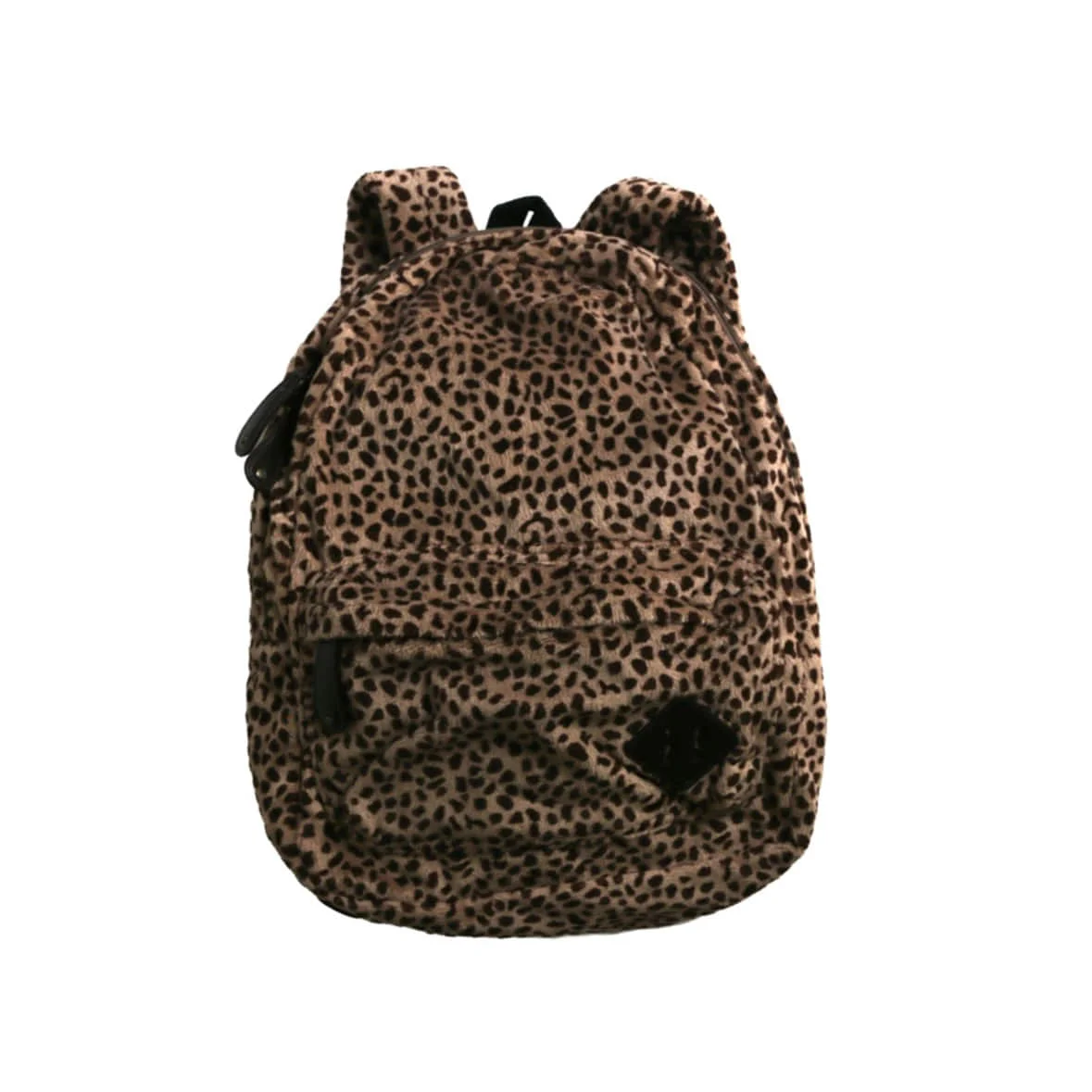 Leopard Pattern Backpack - 1