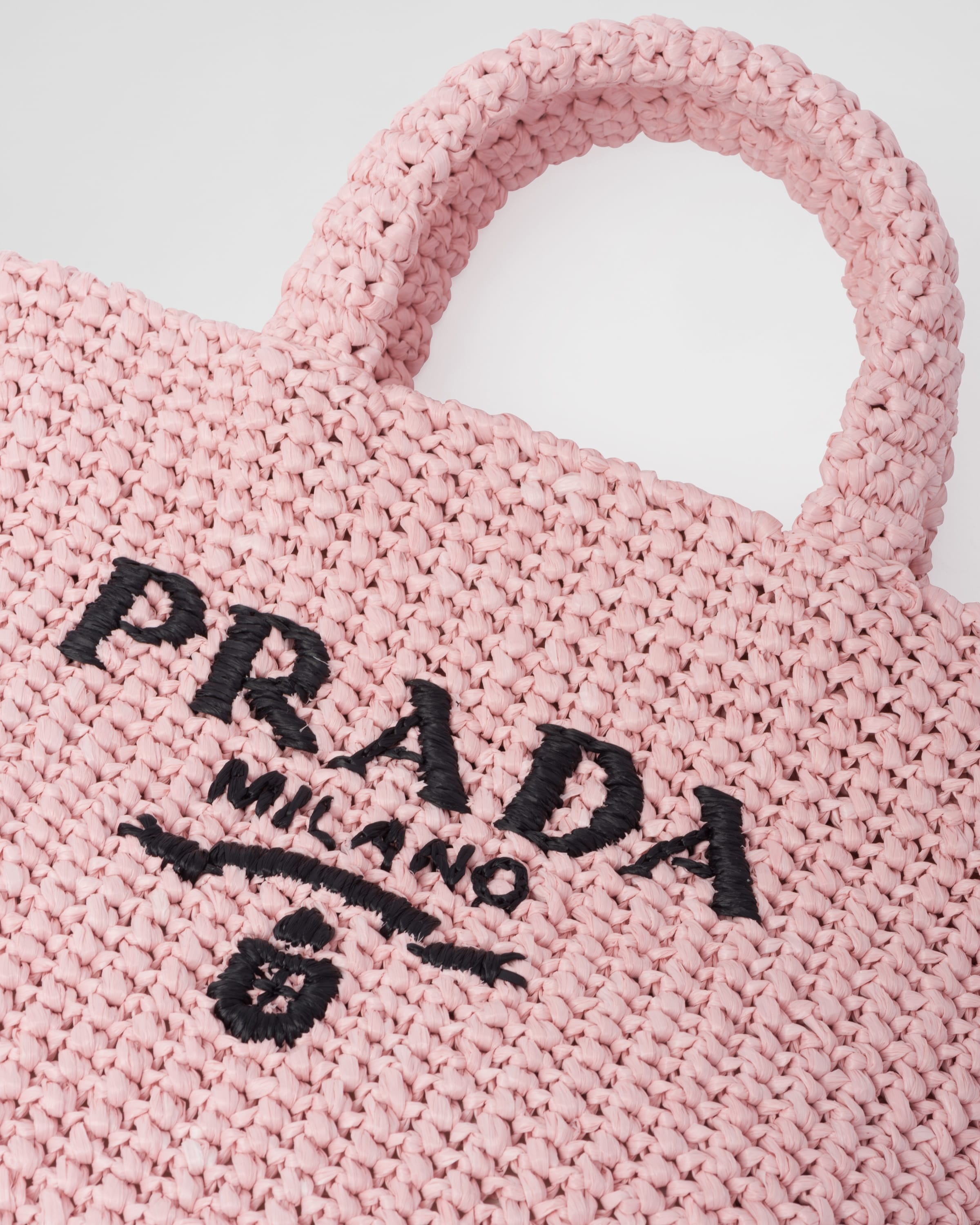 【PRADA】SMALL CROCHET TOTE BAG Prada Small Crochet Tote Bag | Saks Fifth Avenue