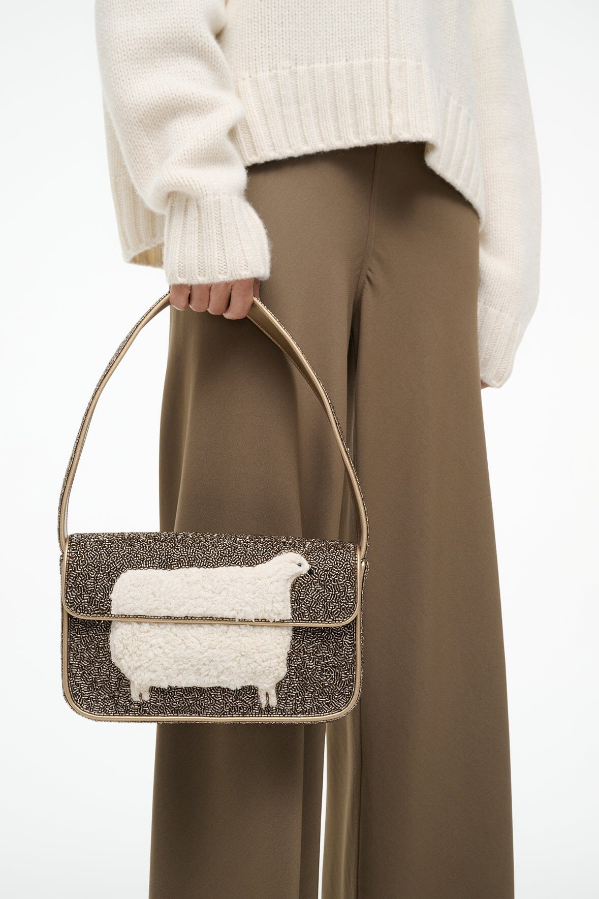 STAUD TOMMY BEADED BAG DOLLY - 6